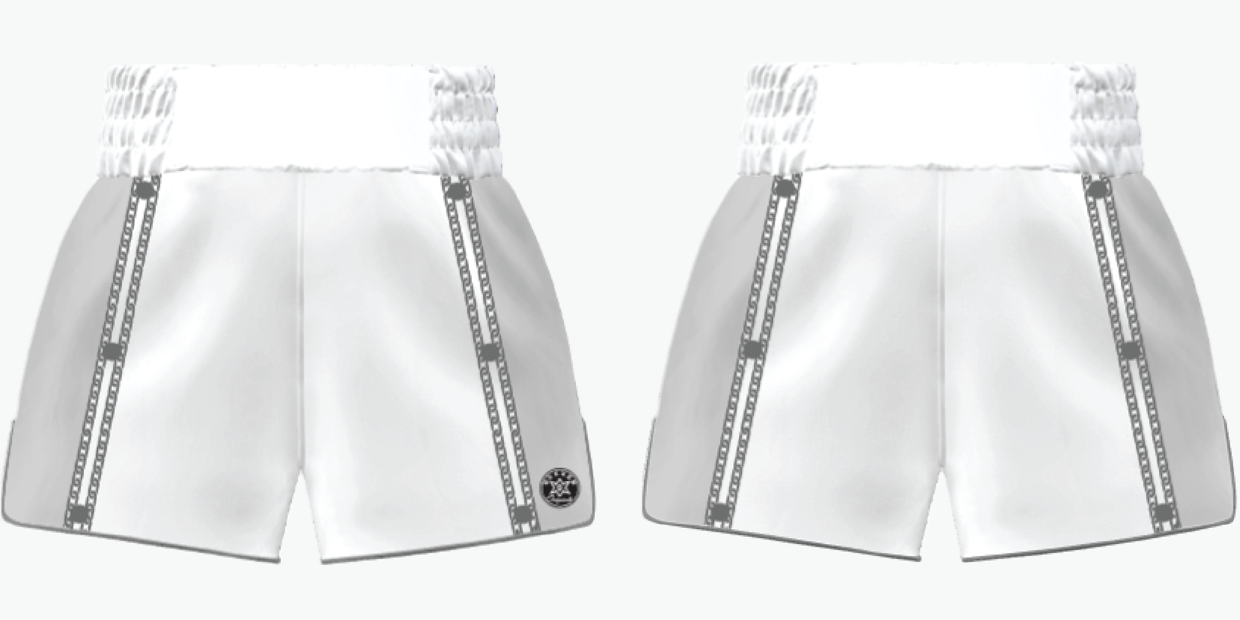 CHAINS MTS | Custom Muay Thai Shorts | Boxxerworld